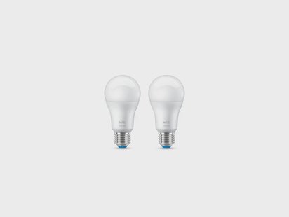 WiZ - Lamp Smart Color 8,5W RGBW 2-pack E27