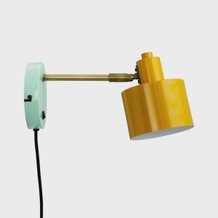 Dyberg Larsen - Ocean Wandlamp Curry/Brass/Turquoise DybergLarsen