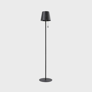 Lindby - Hilario Portable Zonnecel Vloerlamp Dim. Zwart