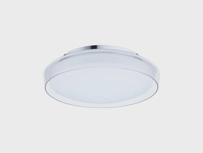 Paulmann - Luena LED plafondlamp, IP44, chroom, Ø 35 cm