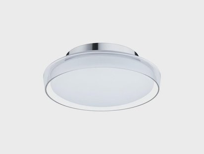 Paulmann - Luena LED plafondlamp, IP44, chroom, Ø 25 cm
