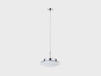 Paulmann - Luena LED Pendant IP44 Chroom/Clear -