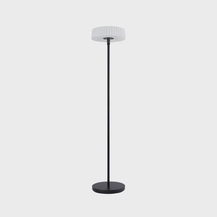 Lindby - Samine Portable Zonnecel Vloerlamp Dim. Zwart