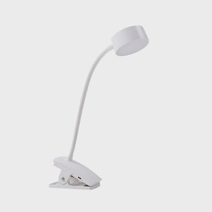 Lindby - Maori LED Portable Taffellamp w/Klem Wit