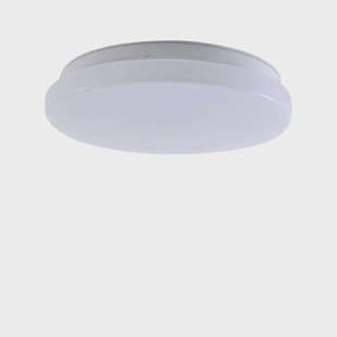 Lindby - Kirkola LED Buiten Plafondlamp Ø26 3000K Wit