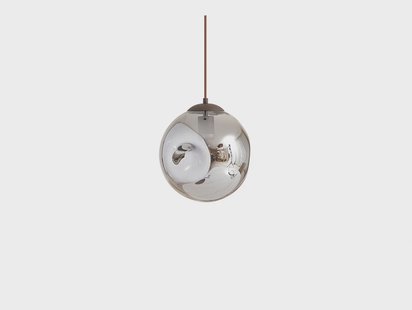 Lindby - Valentina Hanglamp Smoked Grey/Coffee