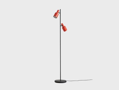 Lindby - Ovelia Vloerlamp Orange/Black