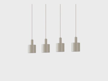 Lindby - Ovelia 4 Hanglamp Beige