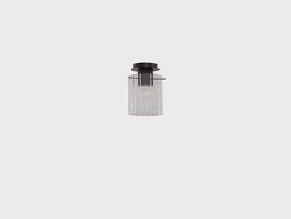 Lucande - Eirian Plafondlamp Clear/Black