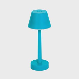 Lindby - Gaja LED Portable Taffellamp IP44 RGBW Blauw