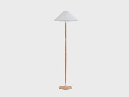 Lucande - Ellorin Vloerlamp White/Wood