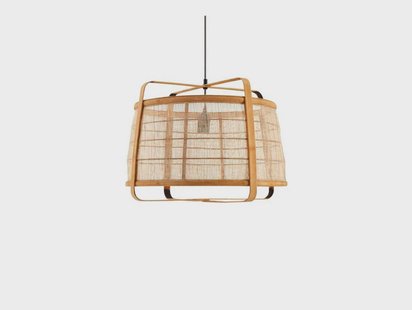 Lindby - Liriana Hanglamp Bamboo/Black