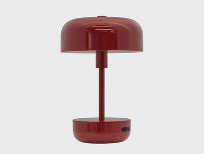 Dyberg Larsen - Haipot LED Portable Tafellamp Dark Red DybergLarsen