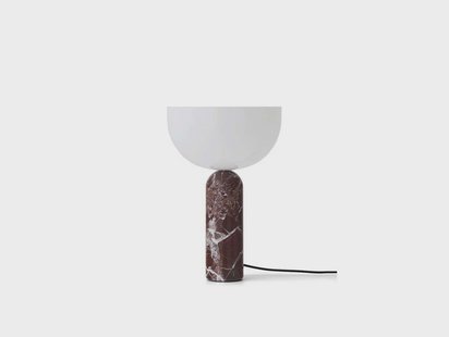 New Works - Kizu Taffellamp Large Dark Red