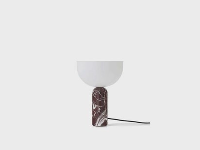 New Works - Kizu Taffellamp Small Dark Red