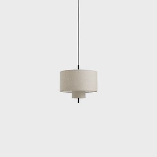 New Works - Margin Hanglamp Beige Canvas Ø50