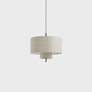 New Works - Margin Hanglamp Beige Canvas Ø70