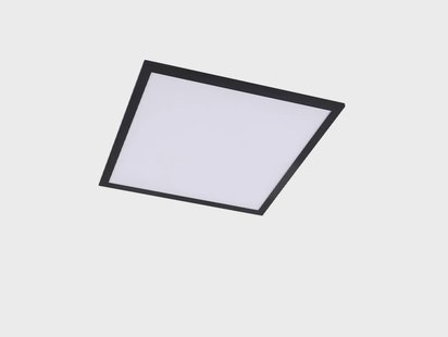 Lindby - Enhife LED Plafondlamp 39,5 cm Zwart