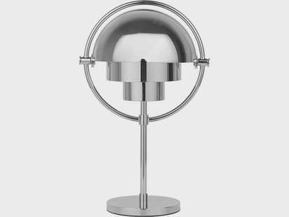 GUBI - Multi-Lite Portable Tafellamp Chrome/Chrome