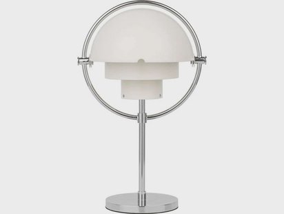GUBI - Multi-Lite Portable Tafellamp White/Chrome