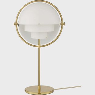 GUBI - Multi-Lite Tafellamp Brass/White