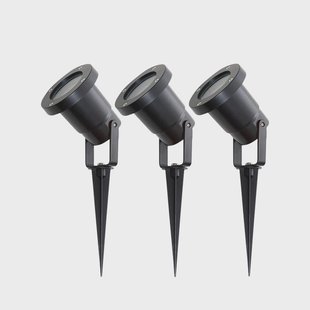 Lindby - Thorgal Tuinlamp w/Speer Ø9,8 3pcs Zwart