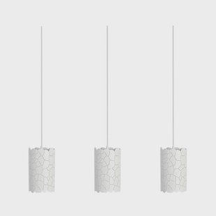 Lindby - Aralena 3 Hanglamp Wit