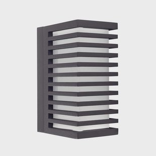 Lucande - Ariza LED Buiten Wandlamp Zwart