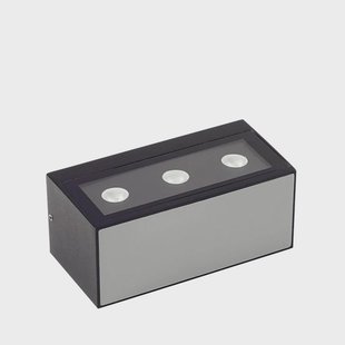 Lucande - Selim LED Buiten Wandlamp L15,3 Zwart