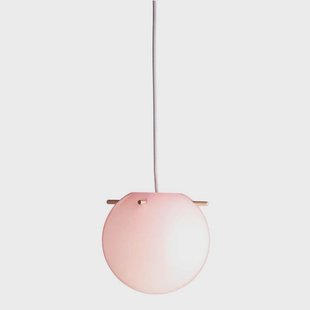 FRANDSEN - Koi Hanglamp Ø25 Opal Rose/Brass