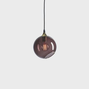 DESIGN BY US - Ballroom hanglamp, paars, Ø 20 cm, glas