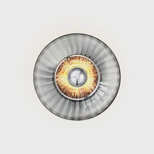 DESIGN BY US - New Wave Optic Wandlamp Smoke