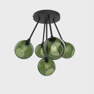 DESIGN BY US - Ballroom Molecule Hanglamp Black/Army