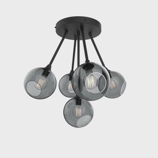 DESIGN BY US - Ballroom Molecule Hanglamp Black/Smoke