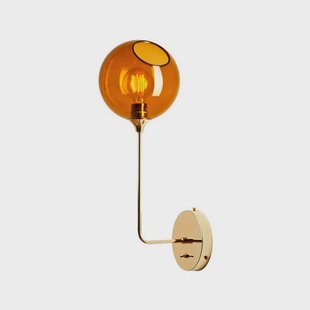 DESIGN BY US - Ballroom The Wall Wandlamp 57cm Amber