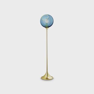DESIGN BY US - Ballroom VloerLamp Blue Sky/Gold