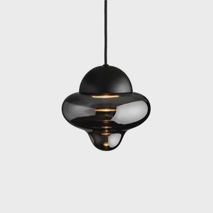 DESIGN BY US - Nutty Hanglamp Smoke/Black