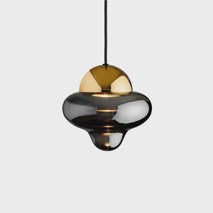 DESIGN BY US - Nutty Hanglamp Smoke/Gold