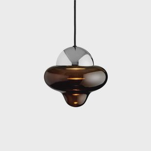 DESIGN BY US - Nutty Hanglamp Brown/Chrome