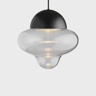 DESIGN BY US - Nutty XL Hanglamp Clear/Black
