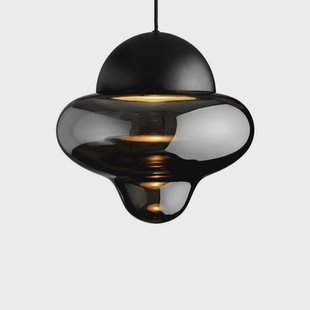 DESIGN BY US - Nutty XL Hanglamp Smoke/Black