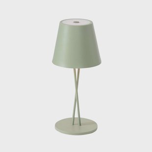 Lindby - Janea Cross Portable Taffellamp Dim. IP54 Groen