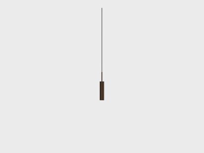 Audo Copenhagen - Tubulaire hanglamp, 24 cm, brons, aluminium