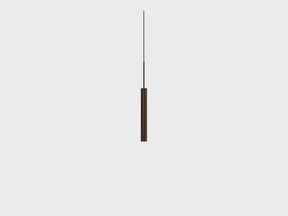 Audo Copenhagen - Tubulaire hanglamp, 48 cm, brons, aluminium