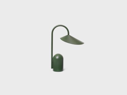 ferm LIVING - Arum Portable Taffellamp IP44 Grass Green