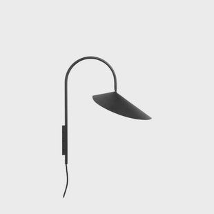 ferm LIVING - Arum Swivel Wandlamp Black