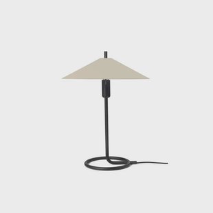 ferm LIVING - Filo Tafellamp Square Black/Cashmere