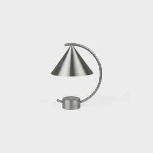 ferm LIVING - Meridian Portable Taffellamp Brushed Steel