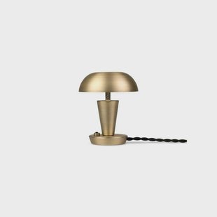 ferm LIVING - Tiny Taffellamp Low Brass