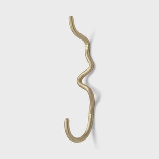 ferm LIVING - Curvature Kapstokhaak Brass